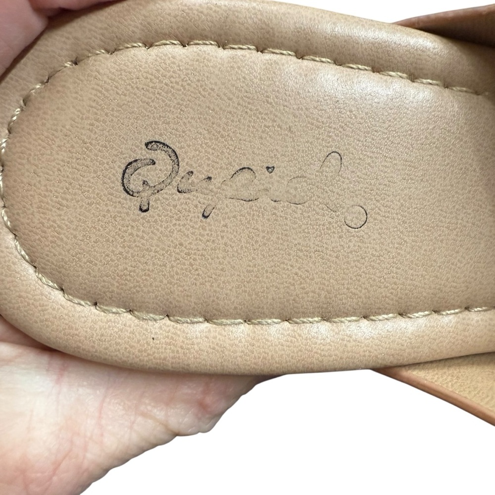 Quipid Brown Platform Women's Sandals size 7 GUC - Picture 7 of 8